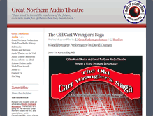 Tablet Screenshot of greatnorthernaudio.com